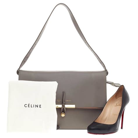 celine clasp bag for sale|celine bag shoulder.